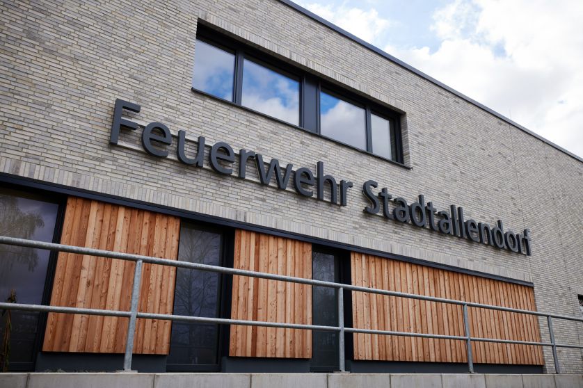 Aussenansicht der Feuerwehr Stadtallendorf