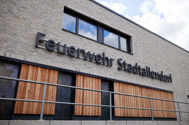 Aussenansicht der Feuerwehr Stadtallendorf